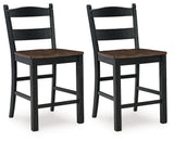 Valebeck Multi Counter Height Barstool (Set of 2) (Online Special Price) - Ornate Home