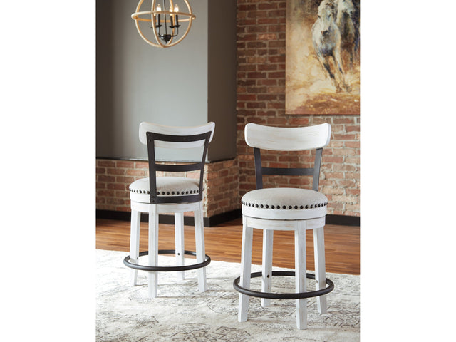 Valebeck Multi Counter Height Barstool (Set of 2) (Online Special Price) - Ornate Home