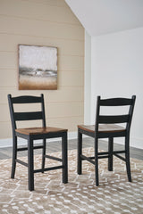 Valebeck Multi Counter Height Barstool (Set of 2) - Ornate Home