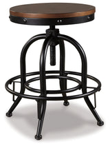 Valebeck Multi Counter Height Dining Table, 6 Barstools and Server (Online Special Price) - Ornate Home