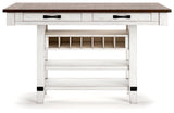 Valebeck Multi Counter Height Dining Table and 6 Barstools (Online Special Price) - Ornate Home