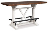 Valebeck Multi Counter Height Dining Table and 8 Barstools (Online Special Price) - Ornate Home