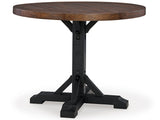 Valebeck Multi Counter Height Table and 4 Barstools (Online Special Price) - Ornate Home