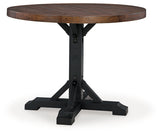 Valebeck Multi Counter Height Table and 4 Barstools (Online Special Price) - Ornate Home