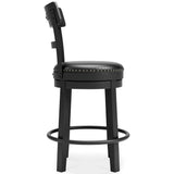 Valebeck Multi Counter Height Table and 4 Barstools (Online Special Price) - Ornate Home