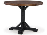 Valebeck Multi Counter Height Table and 4 Barstools - Ornate Home
