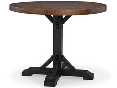 Valebeck Multi Counter Height Table and 4 Barstools - Ornate Home
