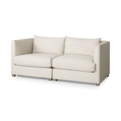 Valence Beige 2-Piece Modular Sofa Set - Ornate Home