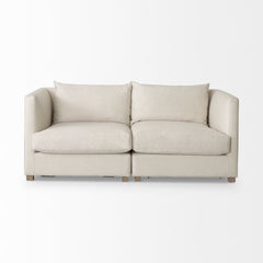 Valence Beige 2-Piece Modular Sofa Set - Ornate Home