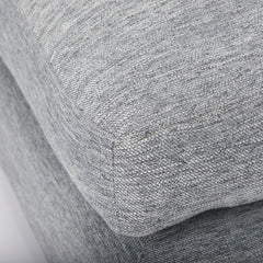 Valence Castlerock Gray Full Size Ottoman Sectional Piece - Ornate Home