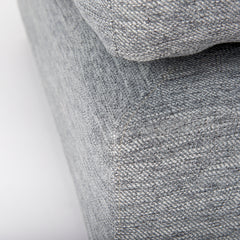 Valence Castlerock Gray Full Size Ottoman Sectional Piece - Ornate Home