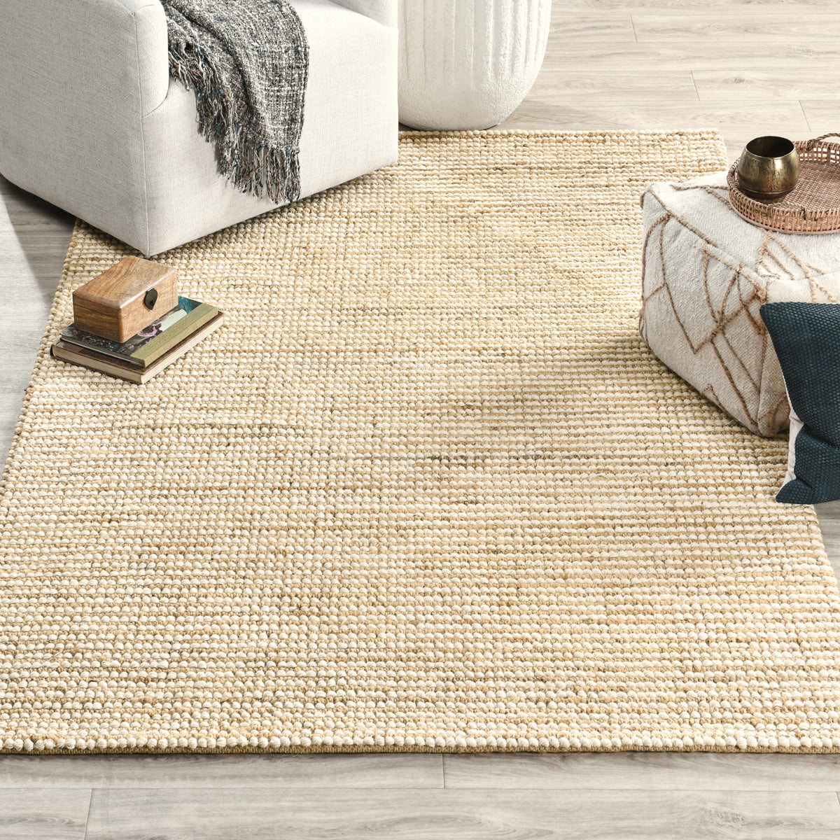 Valencia Ivory Rug - Ornate Home