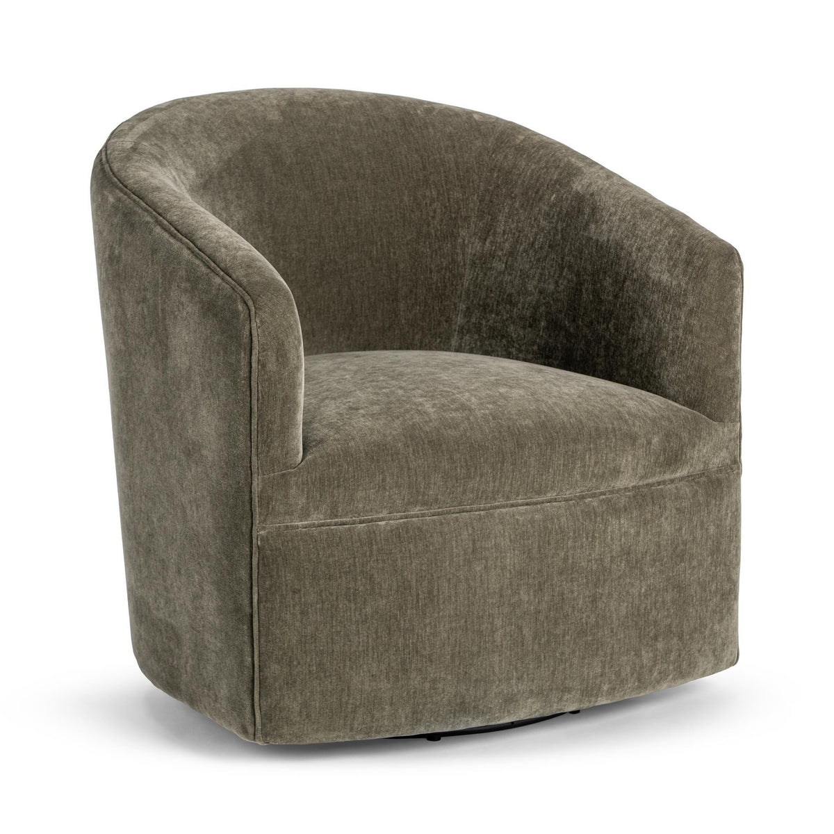 Valencia Olive Moss Swivel Accent Chair