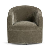 Valencia Olive Moss Swivel Accent Chair