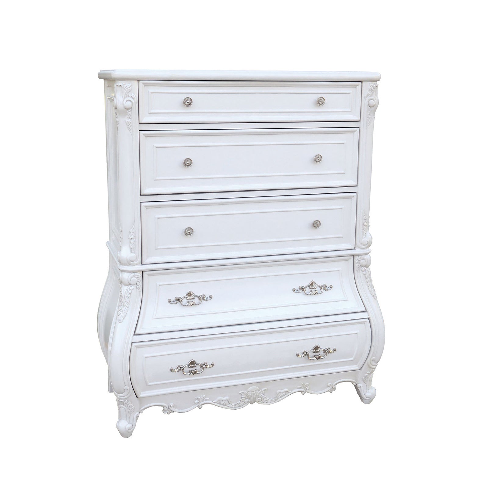 Valentini White Chest - Ornate Home