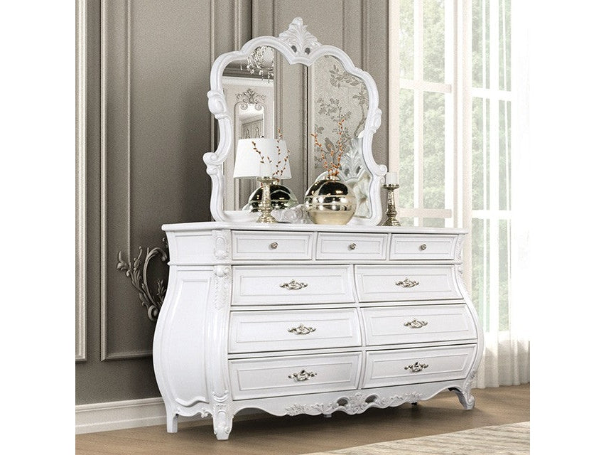 Valentini White Dresser - Ornate Home