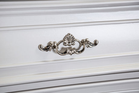 Valentini White Nightstand - Ornate Home
