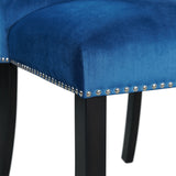 Valentino White/Blue 5-Piece Dining Set - Ornate Home