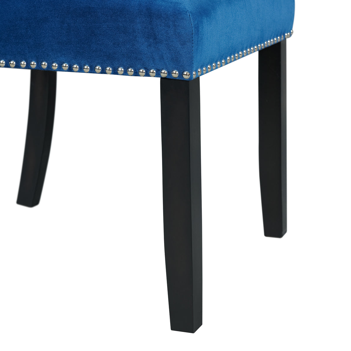 Valentino White/Blue 5-Piece Dining Set - Ornate Home