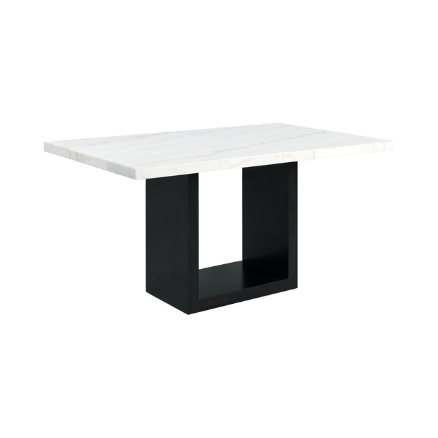 Valentino White Counter Height Dining Table - Ornate Home