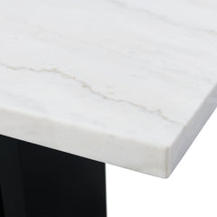 Valentino White Counter Height Dining Table - Ornate Home