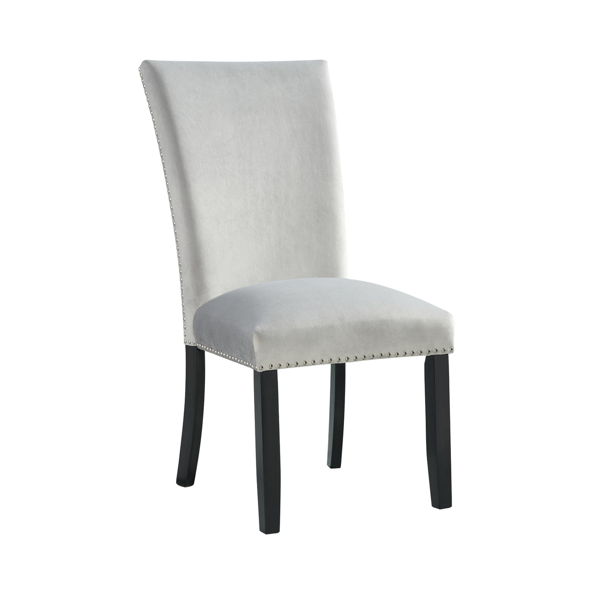 Valentino White/Gray 5-Piece Dining Set - Ornate Home
