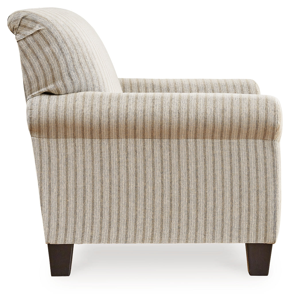 Valerani Sandstone Accent Chair (Online Special Price) - Ornate Home