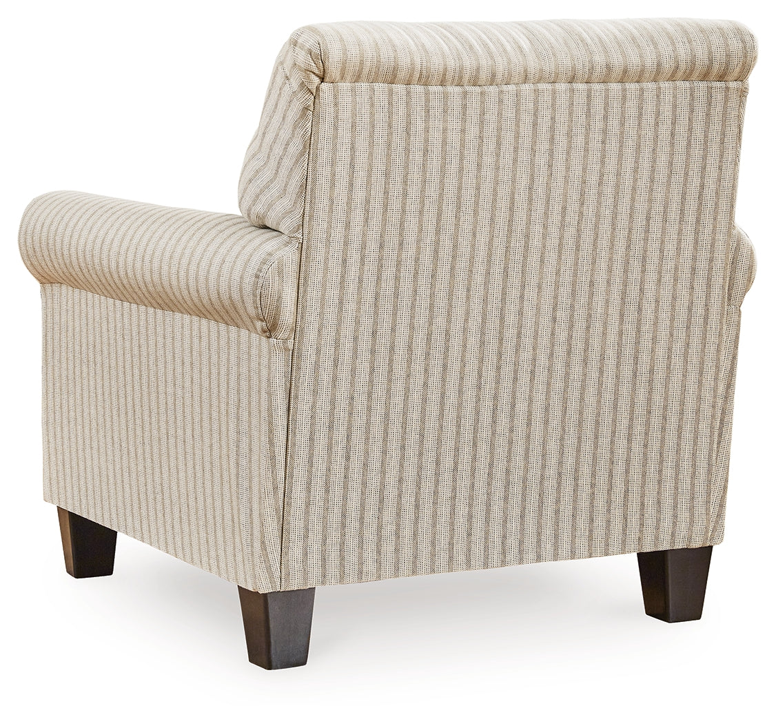 Valerani Sandstone Accent Chair - Ornate Home