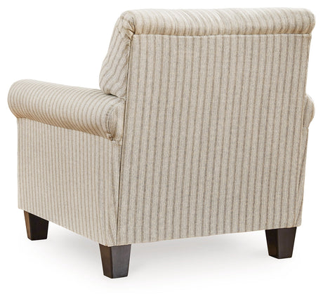 Valerani Sandstone Accent Chair - Ornate Home