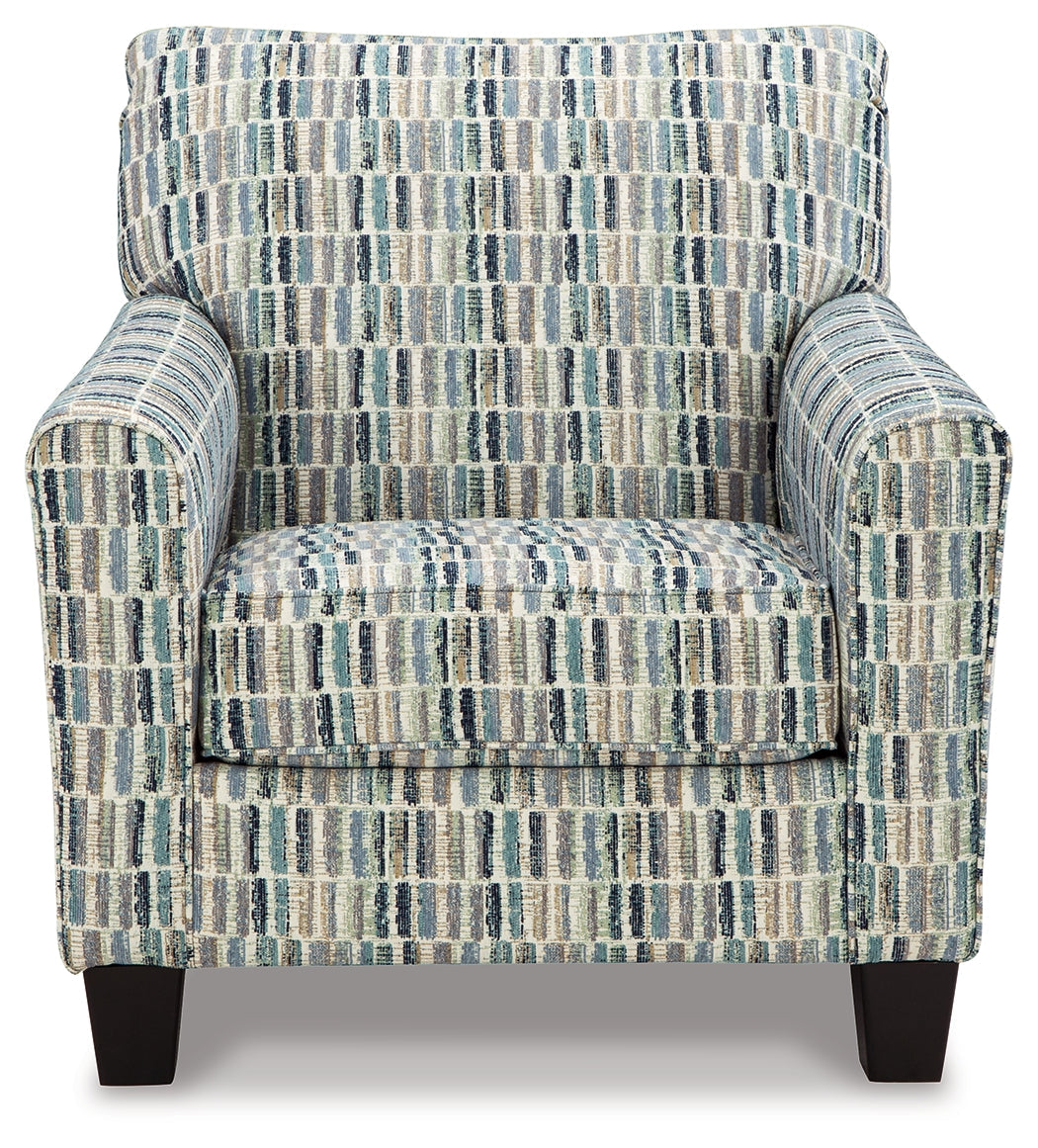 Valerano Beige Accent Chair - Ornate Home