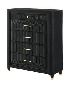 Valeria Charcoal Chest - Ornate Home