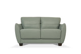 Valeria Watery Leather Loveseat - Ornate Home