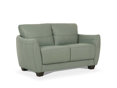 Valeria Watery Leather Loveseat - Ornate Home