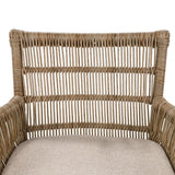 Valerie Natural Outdoor Counter Stool - Ornate Home