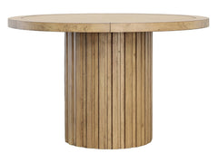 Valery Natural Round Dining Table - Ornate Home
