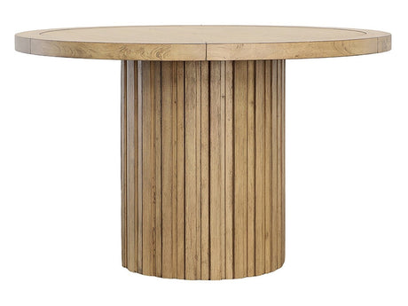 Valery Natural Round Dining Table - Ornate Home