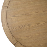 Valery Natural Round Dining Table - Ornate Home