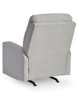 Valeview Stone-Performance Fabric Manual Recliner - Ornate Home