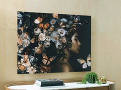 Valfer Orange/Black/White Wall Art - Ornate Home
