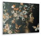 Valfer Orange/Black/White Wall Art - Ornate Home