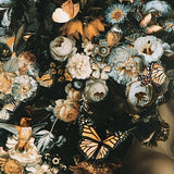 Valfer Orange/Black/White Wall Art - Ornate Home