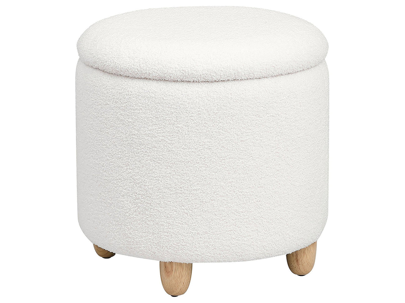 Valia White Ottoman - Ornate Home