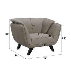 Valin Brown Chair - Ornate Home