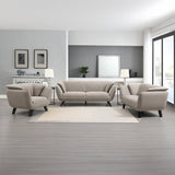 Valin Brown Loveseat - Ornate Home
