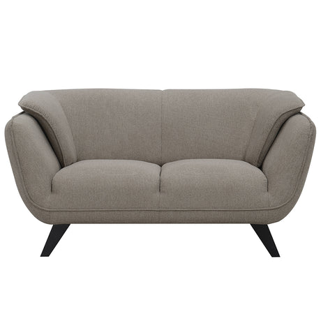Valin Brown Loveseat - Ornate Home