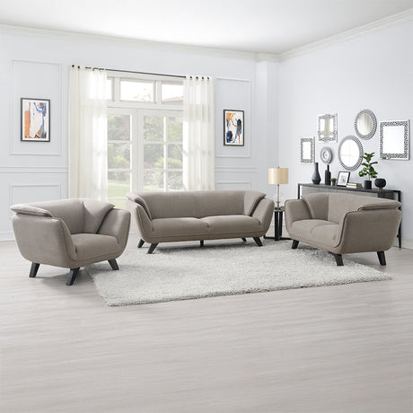 Valin Brown Sofa - Ornate Home