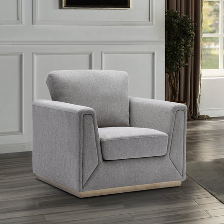 Valin Gray Chair - Ornate Home