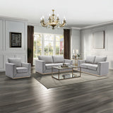 Valin Gray Chair - Ornate Home