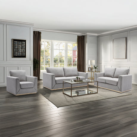 Valin Gray Sofa - Ornate Home