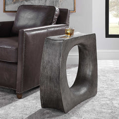 Valira Gray/Silver Modern Accent Table - Ornate Home
